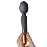 Body Wand Oriel Black voimakas ladattava vibraattori koko vartalolle