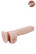 Smoothy tekopenis, dildo, pippeli 7.5” imukupilla ja kiveksillä