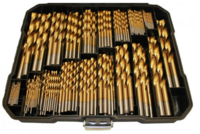 170-osainen Titanium HSS poranteräsarja
