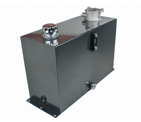 Hydrauliöljysäiliö tarvikkeineen, Hyötytilavuus 45L, Kokonaistilavuus 60L