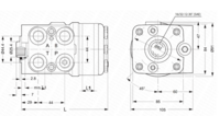Ohjausorbitrooli OSPC 160 ON, kierrostilavuus 160cm3