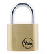Yale messinkiriippulukko 30mm
