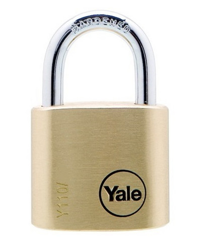 Yale messinkiriippulukko 40mm