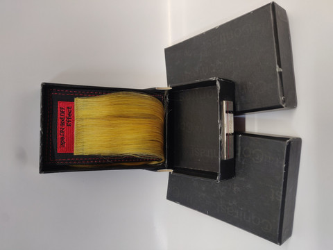 Hair Contrast - Aitohius Teippipidennys - Yellow