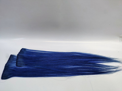 Hair Contrast - Aitohius Klipsipidennys - Blue