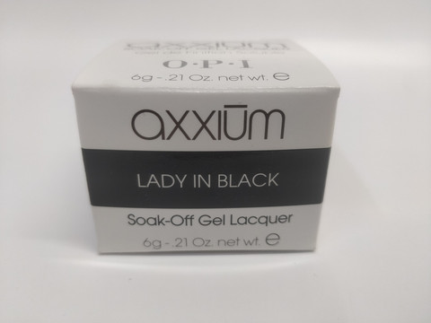 Axxium Soak-Off Gel Lady In Black 6g