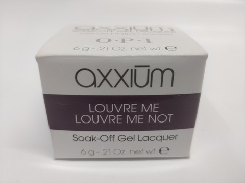 Axxium Soak-Off Gel  Louvre Me Louvre Me Not  6g