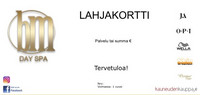 Lahjakortti bm Day Spa Lahti Thavma Therapy Anti-ageing- Tehohoito juonteille 45min.