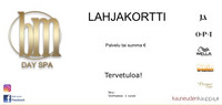 Lahjakortti bm Day Spa Lahti Indian Head Massage 30 min