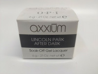 Axxium Soak-Off Gel  Lincoln Park After Dark  6g