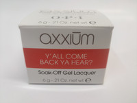 Axxium Soak-Off Gel Y'all Come Back Ya Hear?  6g