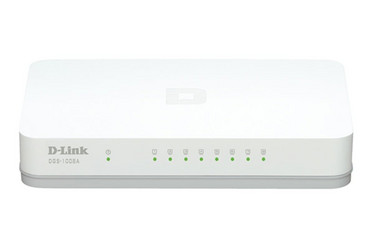 D-link 8-porttinen kytkin