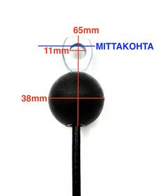 P3 - M16 kierrepääte + silmukkapääte / pallo
