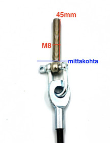M2- M8 kierrepääte - silmukkapääte -