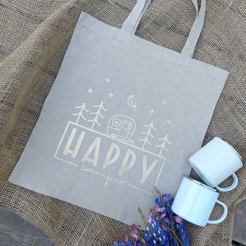 Happy camper, kangaskassi -PikkuMari