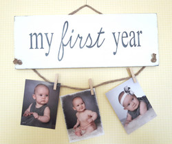 My first year -valokuvapidike