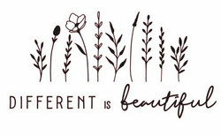 Different is beautiful -silityskuva