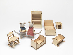 Mouse Mansion, Lastenhuoneen kalusteet -setti