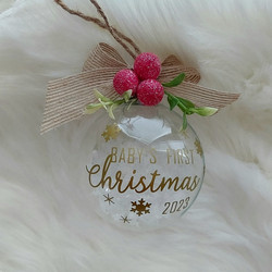 Baby's First Christmas 2023, joulupallo -PikkuMari