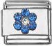 Kukka, siniset kivet