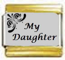 My Daughter, kullanväriset reunat