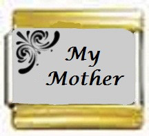 My Mother,  kullanväriset reunat