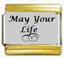 May Your Life, kullanväriset reunat