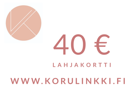 Lahjakortti 40 €