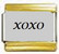 XOXO, kullanväriset reunat