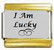 I Am Lucky, kullanväriset reunat