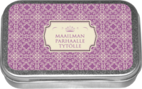 APPELSIINIPASTILLIT PELTIRASIASSA, MAAILMAN PARHAALLE TYTÖLLE