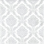 SERVETTI, ELEGANT SILVER 25X25 CM.
