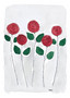 KORTTI, viisi punaista ruusua, 2-osainen