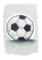 KORTTI, Jalkapallo harmaa, 2-osainen