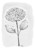 ADRESSI, Hortensia musta/valkoinen