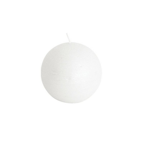 PALLOKYNTTILÄ, VALKOINEN HELMIÄINEN 7cm