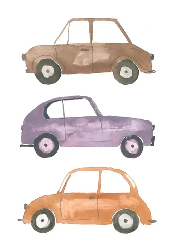 POSTIKORTTI, AUTOT
