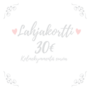 LAHJAKORTTI 30 €