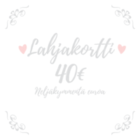LAHJAKORTTI 40 €