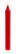 KRUUNUKYNTTILÄ, PUNAINEN, 15 CM