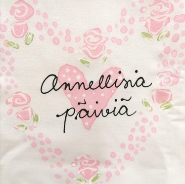 TYYNYLIINA, ONNELLISIA PÄIVIÄ, VAAL.PUN 50x60cm