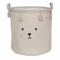 NALLE SÄILYTYSKORI, BEIGE Ø40cm