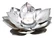 LOTUS TUIKKULYHTY, METALLI, 18cm