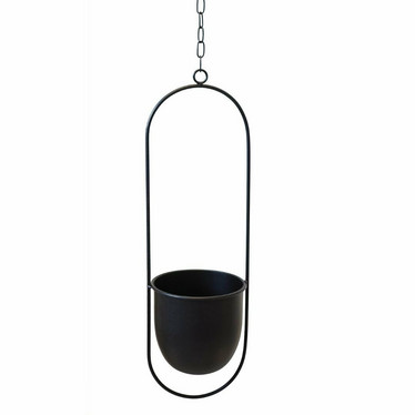 METALLIAMPPELI SOIKEA, MUSTA Ø 16 cm