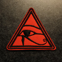 Eye of the Horus patch, Red