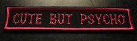 Cute but psycho - Pink (Patch)