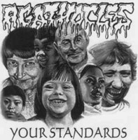 Agathocles / Kuolema ‎– Your Standards / Kuolema LP 7'' (käytetty)