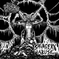 Axeslaughter ‎– Savagery & Abuse LP 7'' (käytetty)