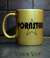 Pornstar, gold (mug)