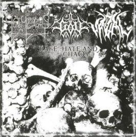 Galgeras / Vazal / Göll - Rage, Hate and Chaos (CD, Käytetty)
